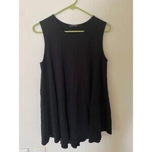 Brandy Melville Women Black Casual Dress One Size Soft Material